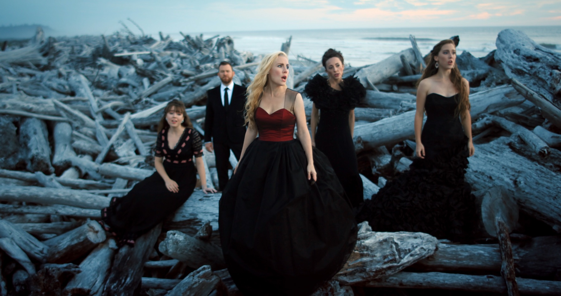 The Annie Moses Band on the Pacific coast
