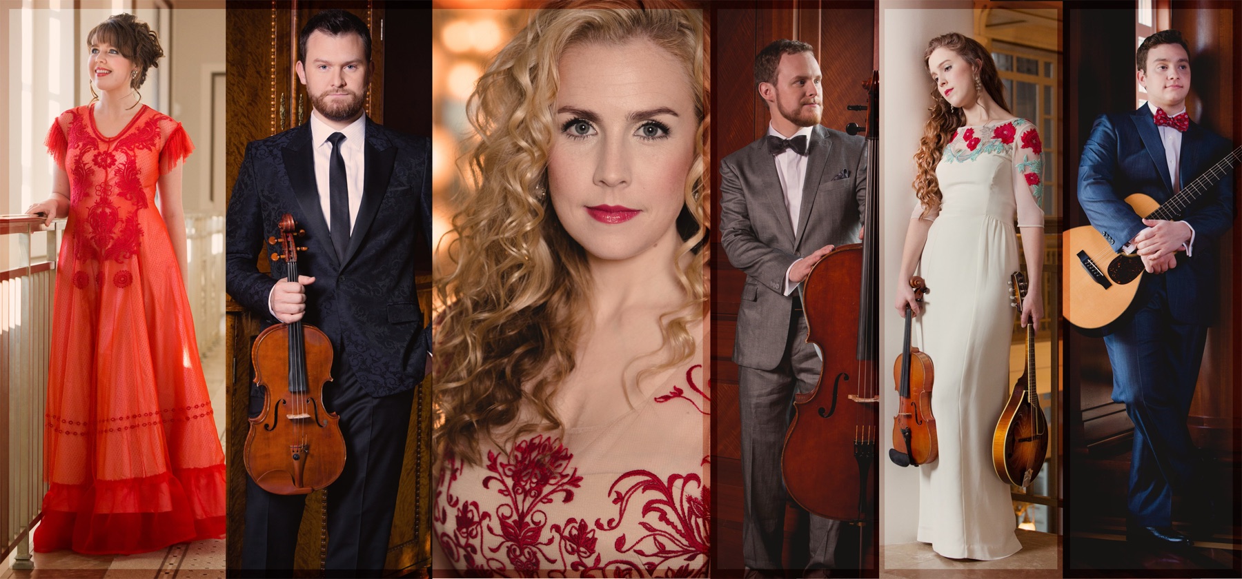 Portraits of the Annie Moses Band